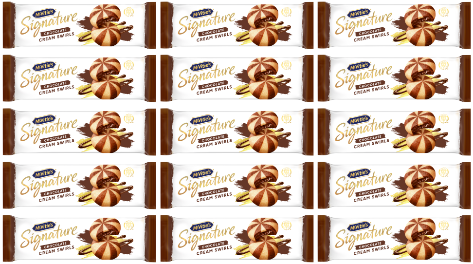 15 x Mcvities Chocolate Cream Swirls - 142G
