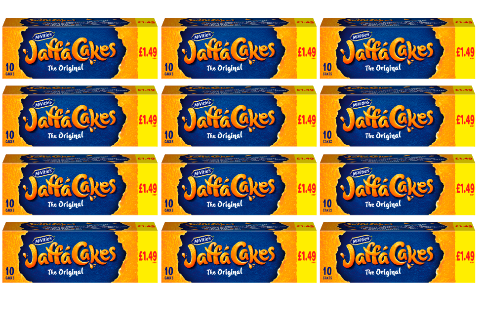 12 x Mcvities Jaffa Cakes - 110GM