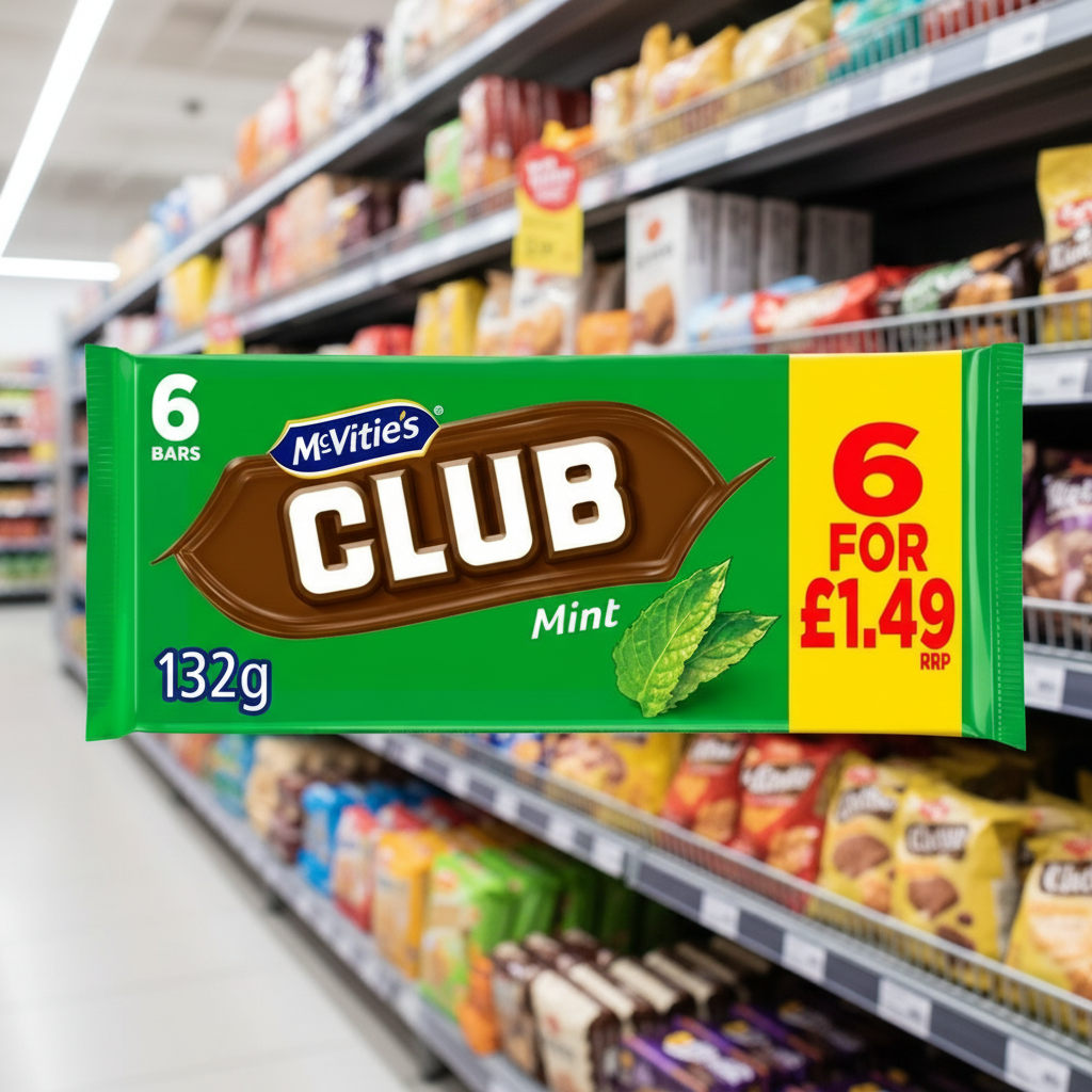 12 x Mcvities Club Orange 7pk - 154GM