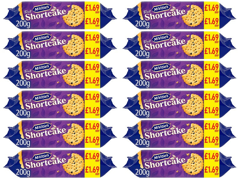12 x Mcv Fruit Shortcake - 200G