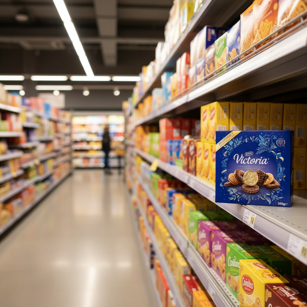 7 x Mcvities Victoria Carton Biscuits - 245GM