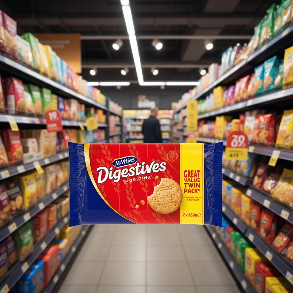 9 x Mcvities Digestives Twin 2X400G