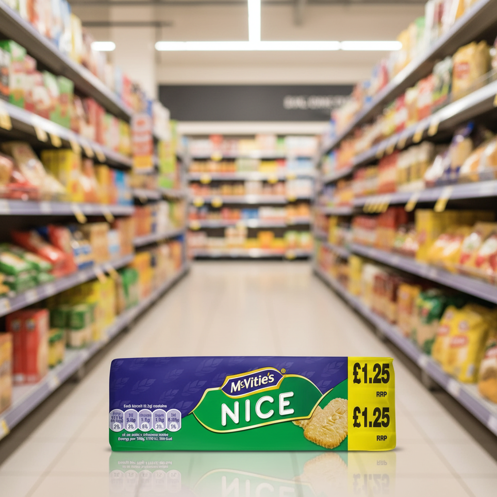 12 x Mcvities Nice - 250GM