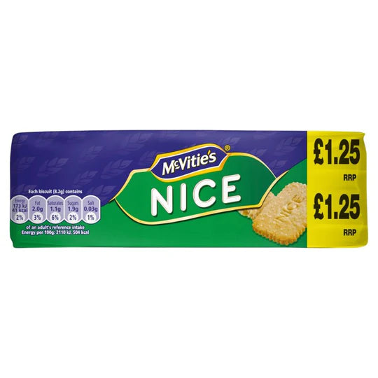 12 x Mcvities Nice - 250GM