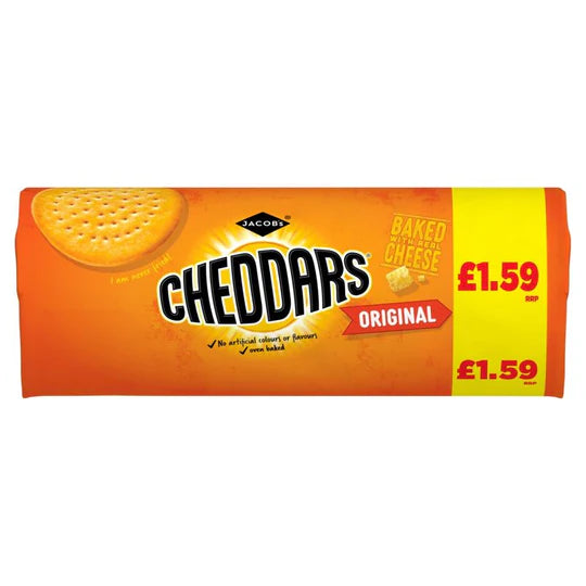 12 x Jacobs Cheddars - 150GM