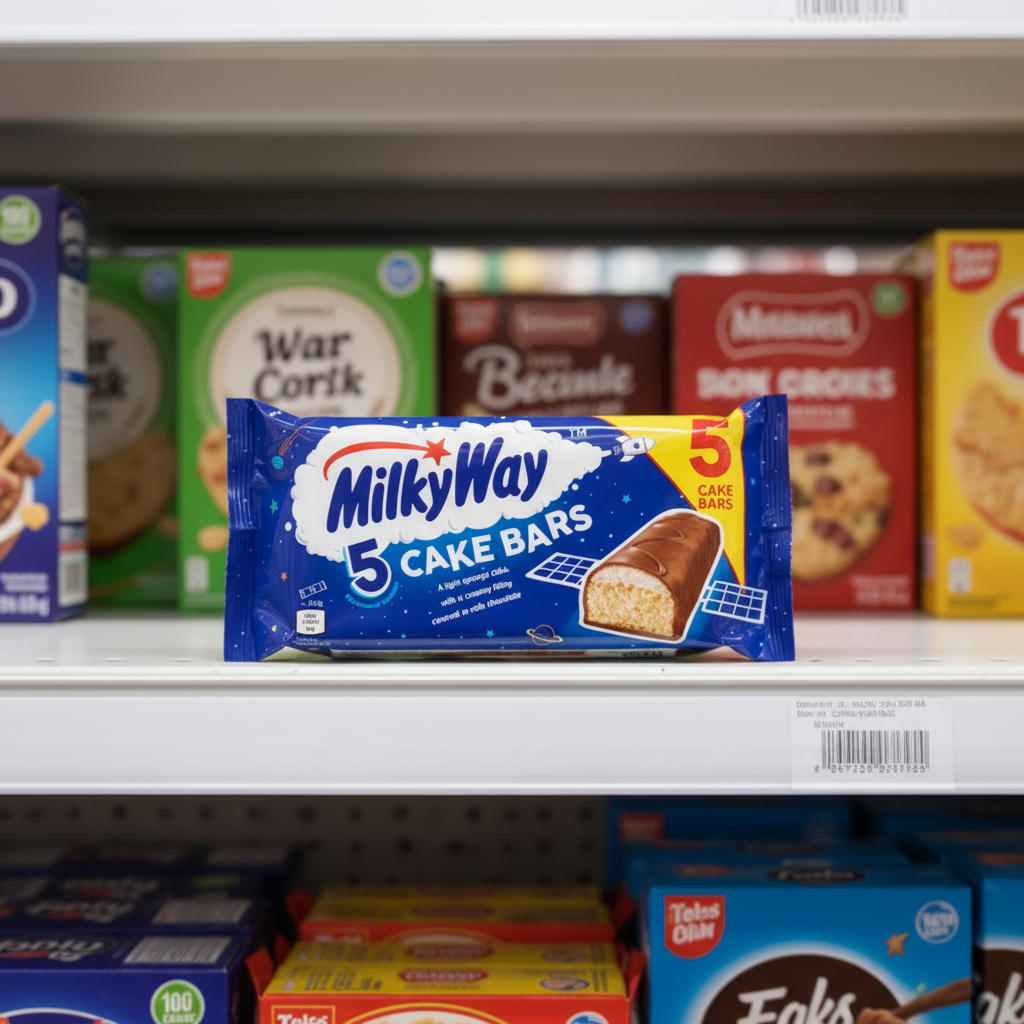 12 X Milky Way Cake Bar 5Pk 123.85G