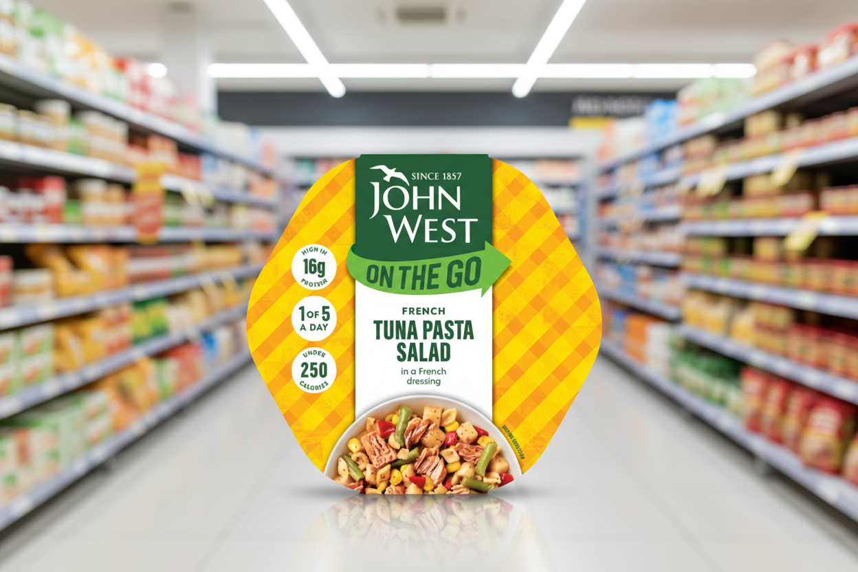 6 x John West Tuna Lunch On The Go French 220G.