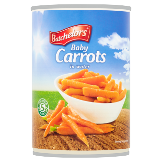 12 x Batchelors Baby Carrots - 400G