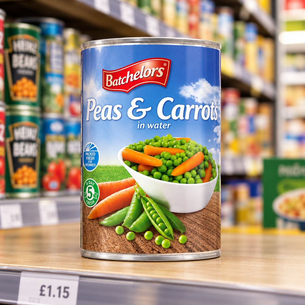 12 x Batchelors Peas & Carrots 400g