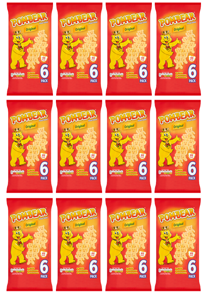 12 x Pom Bear Original 6X13G