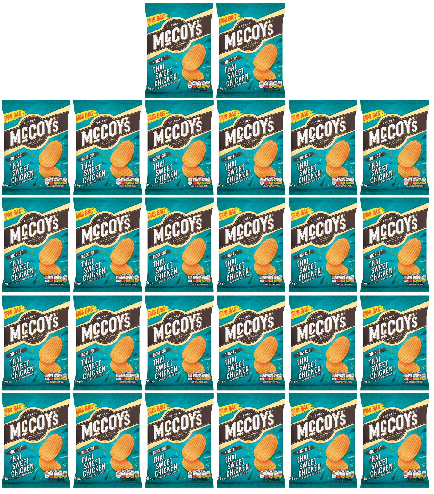 26 x Mccoys Thai Sweet Chicken 45Gm