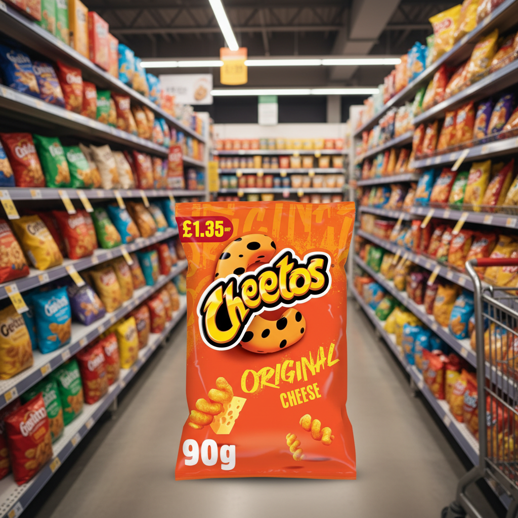 12 X Cheetos Twisted Cheese - 90Gm