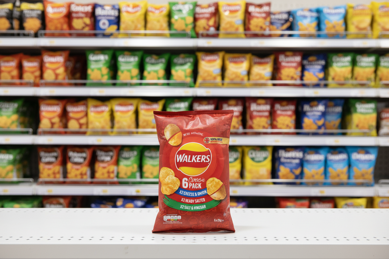 18 x Walkers Variety 6Pk 6X25Gm