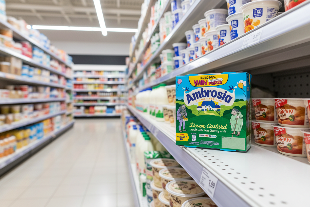 4 x Ambrosia Custard Pots 4-Pack - 120GM