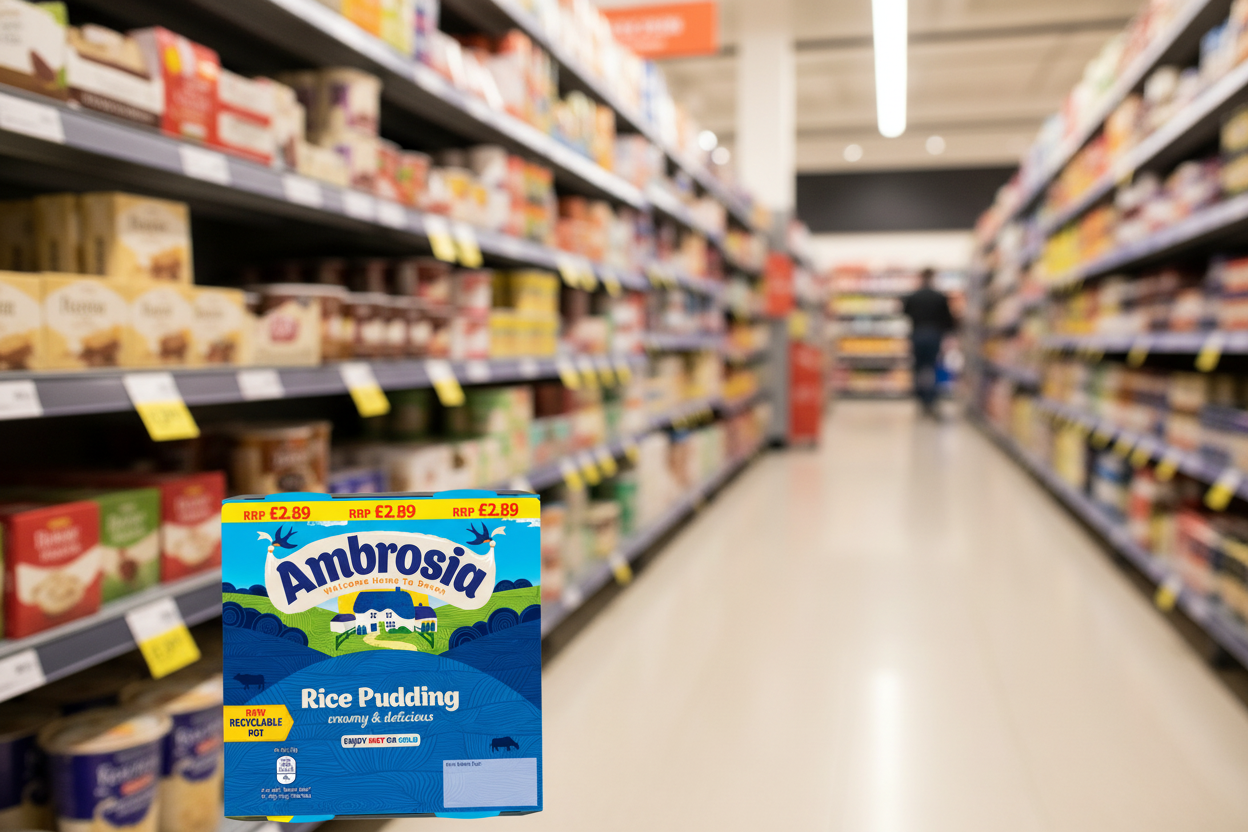 4 x Ambrosia Rice Pots 4-pack - 125GM