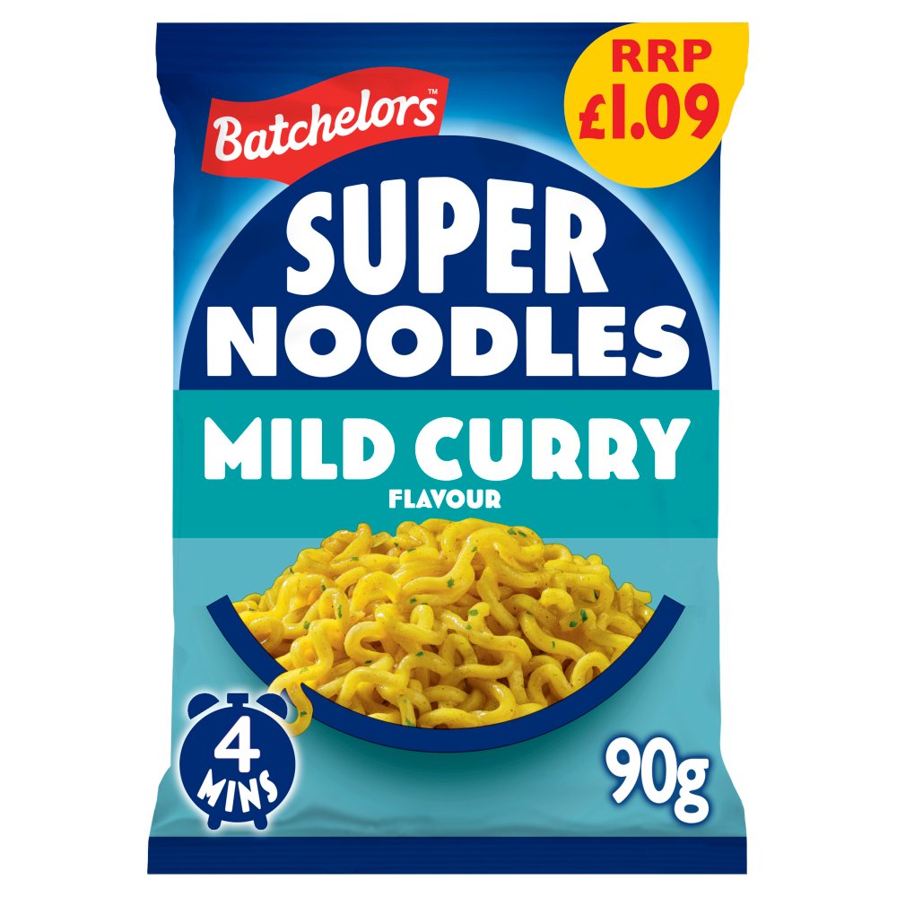 8 X Batch Super Noodles Curry - 90Gm