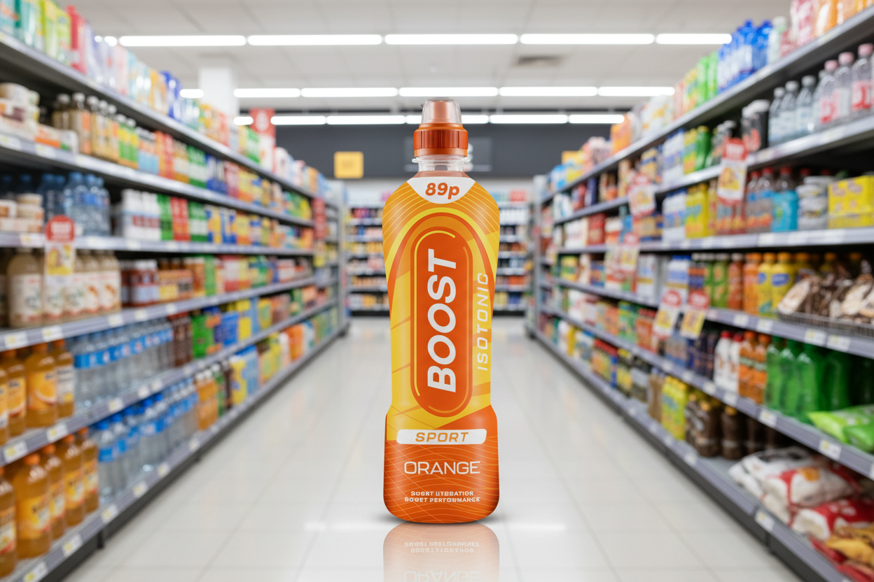 12 x Boost Sport Isotonic Orange 500Ml