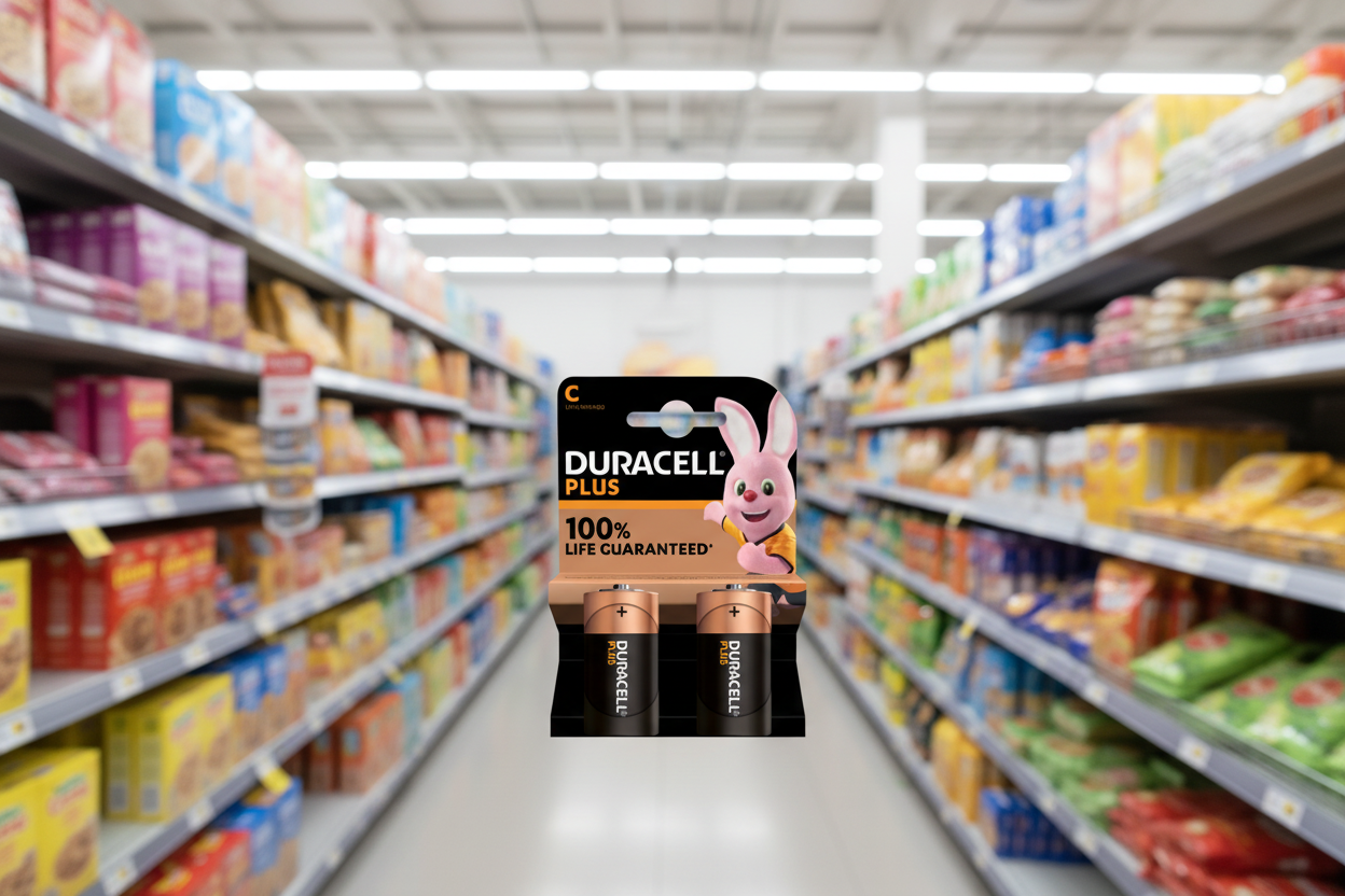 10 X Duracell Plus C Batteries 2 Pack