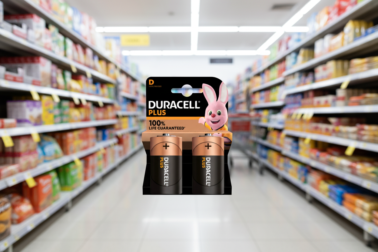 10 X Duracell Plus D Batteries 2 Pack