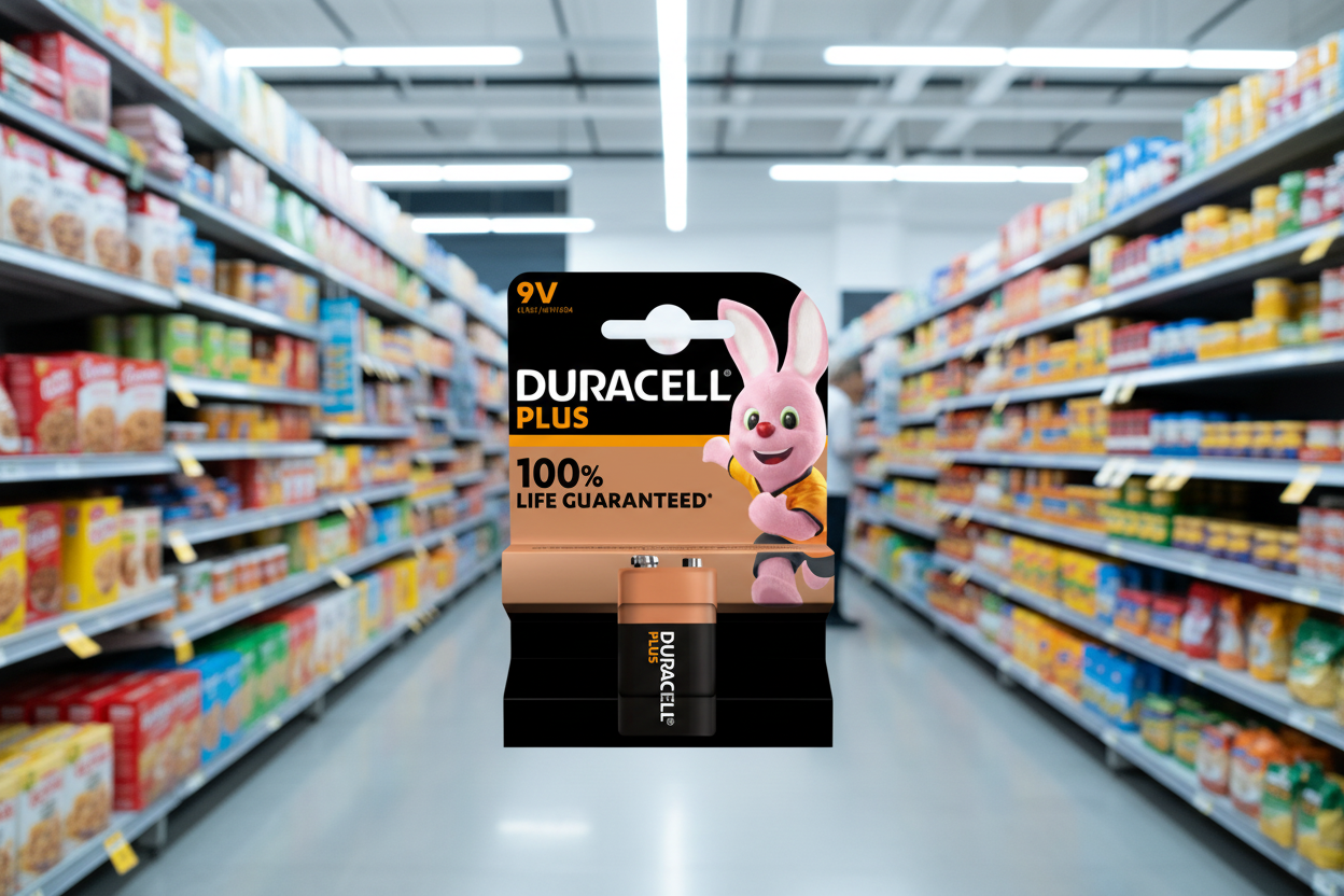 10 X Duracell Plus 9V Battery