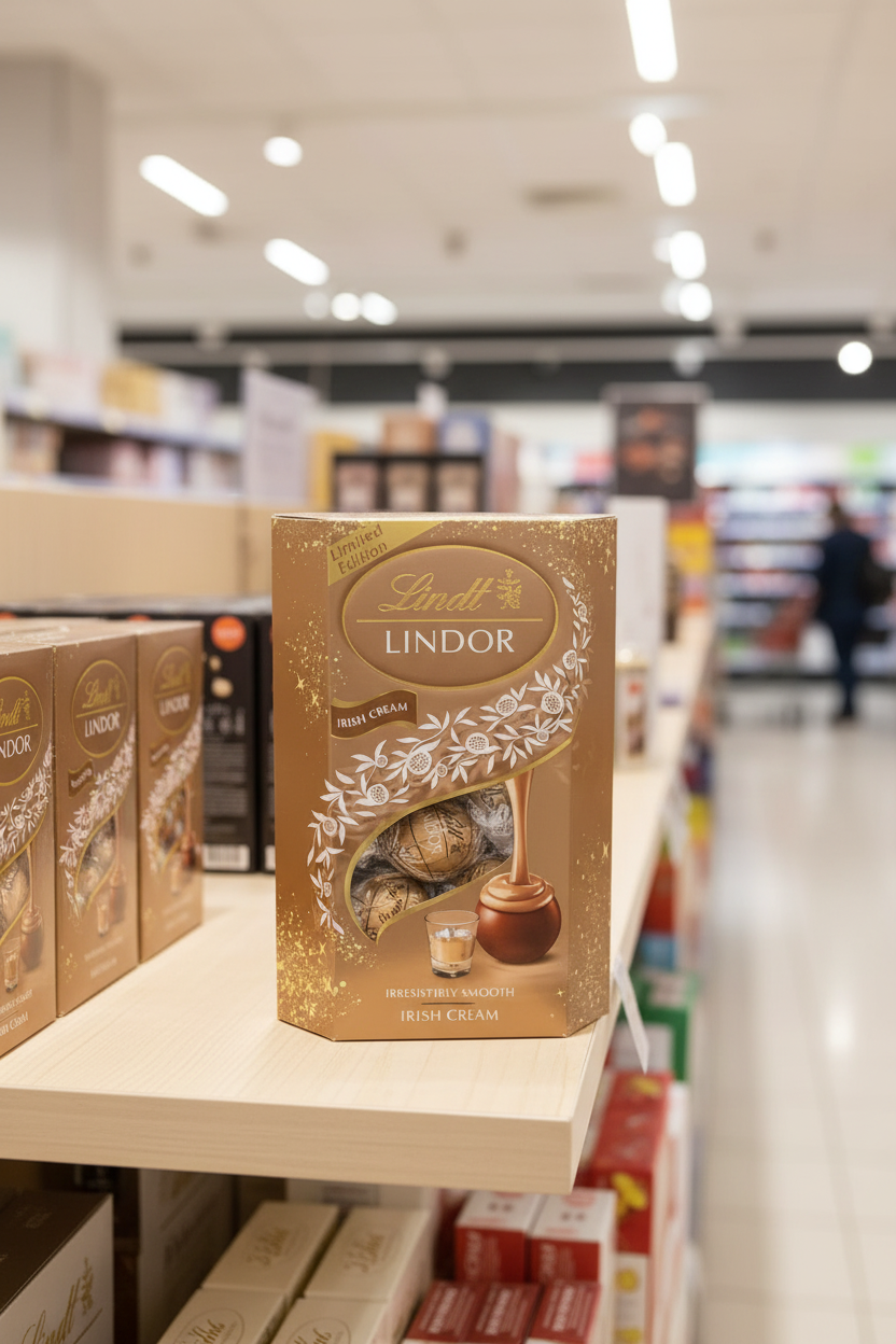 8 x Lindor Irish Cream Cornet - 200GM