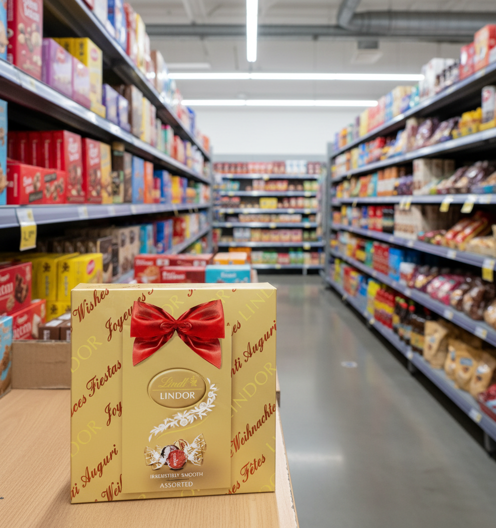 6 x Lindor Assorted Gift Wrapped - 287GM