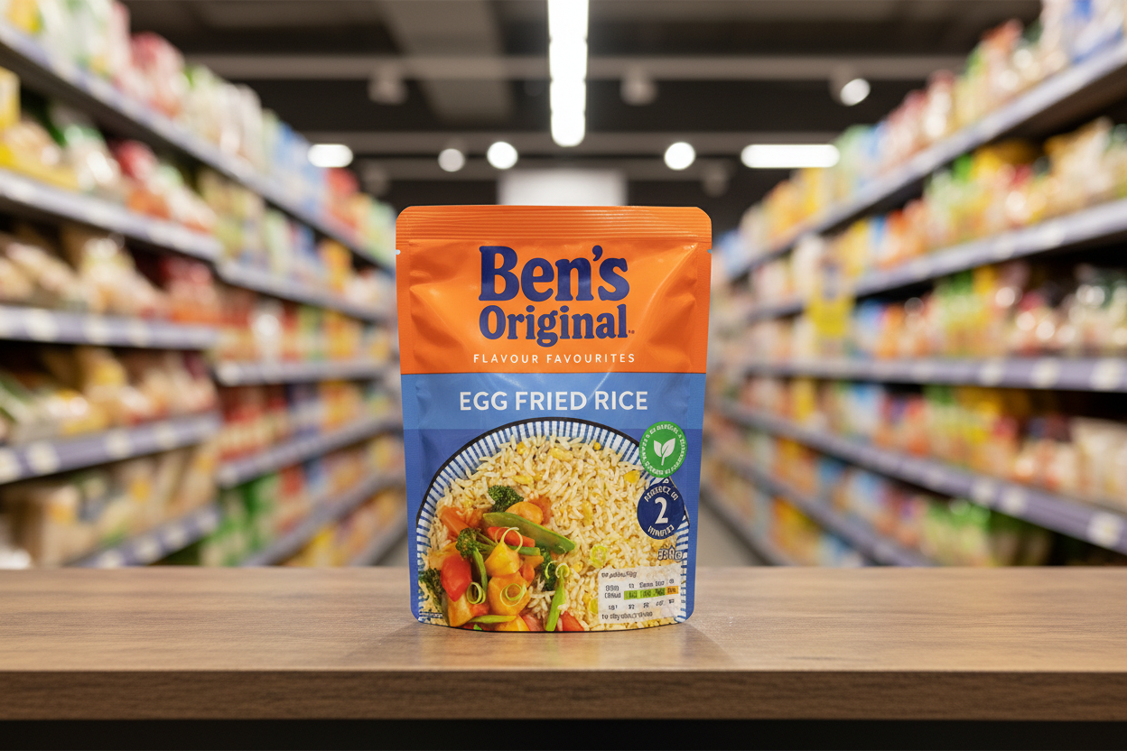 6 x Bens Original Egg Fried Microwave Rice 250G
