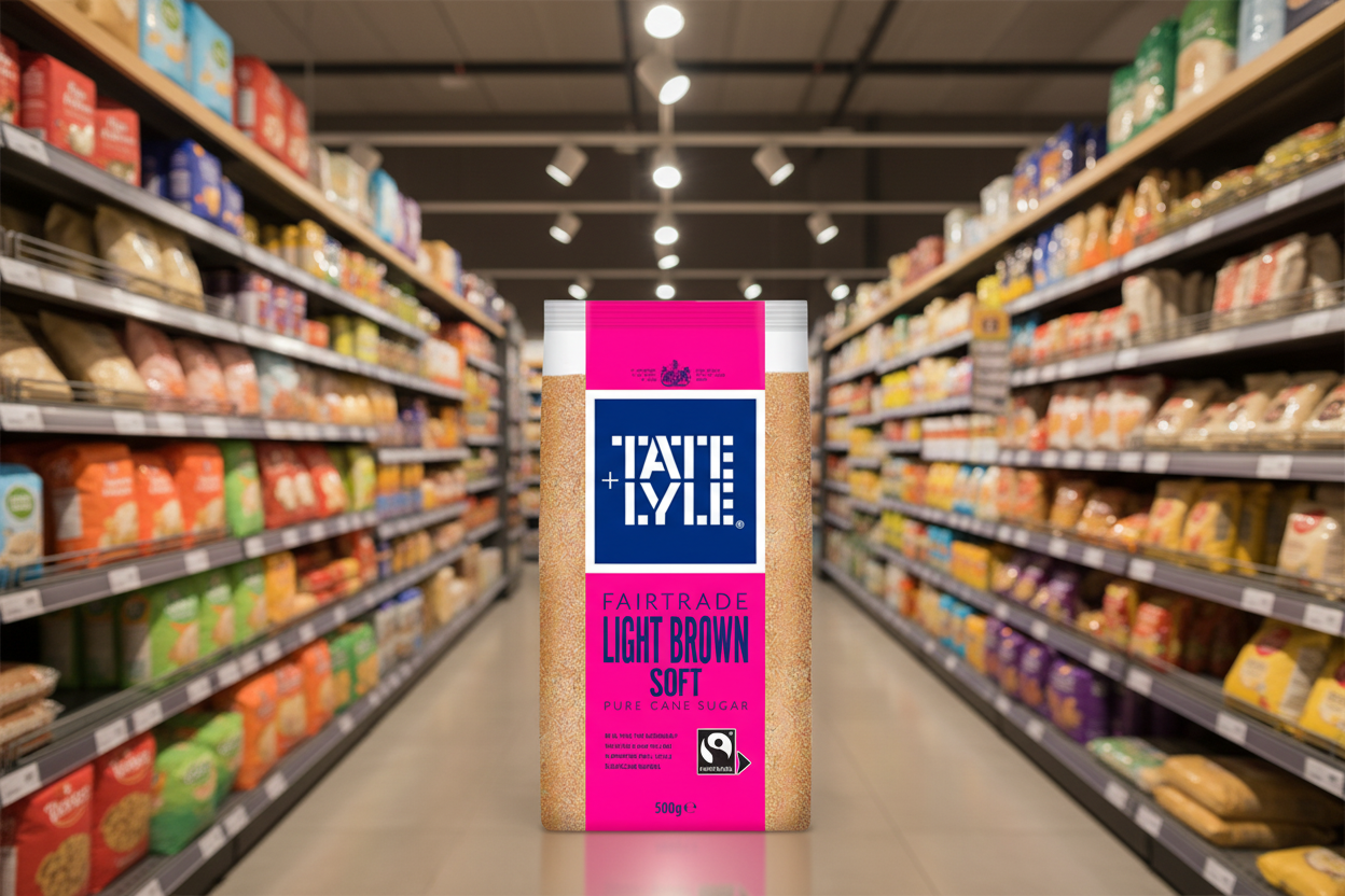 10 x Tate & Lyle Soft Brown Light Sugar 500Gm