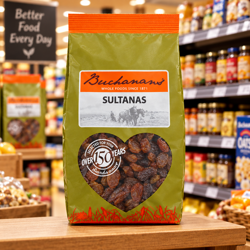 12 x Buchanan Sultanas 375G