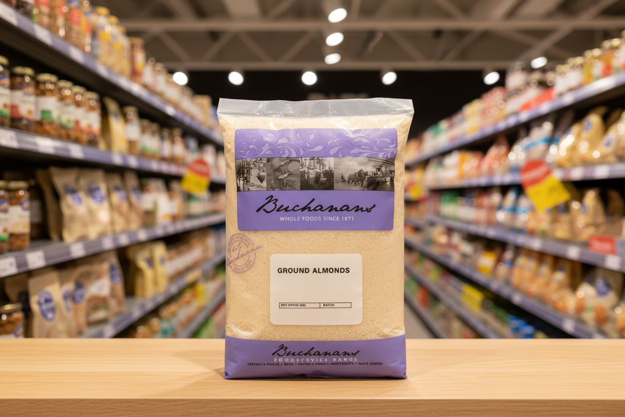 6 x Buchanans Ground Almonds 1Kg