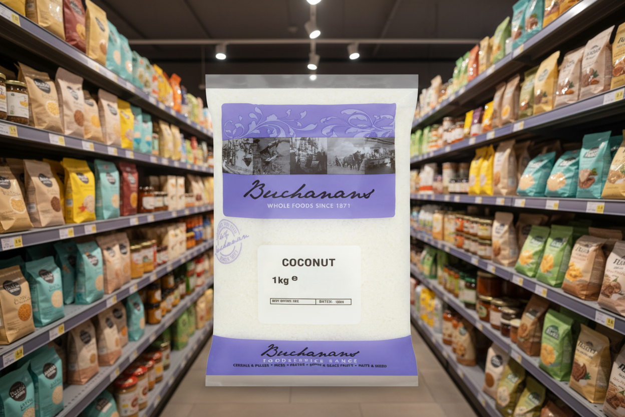 6 x Buchanans Coconut 1Kg