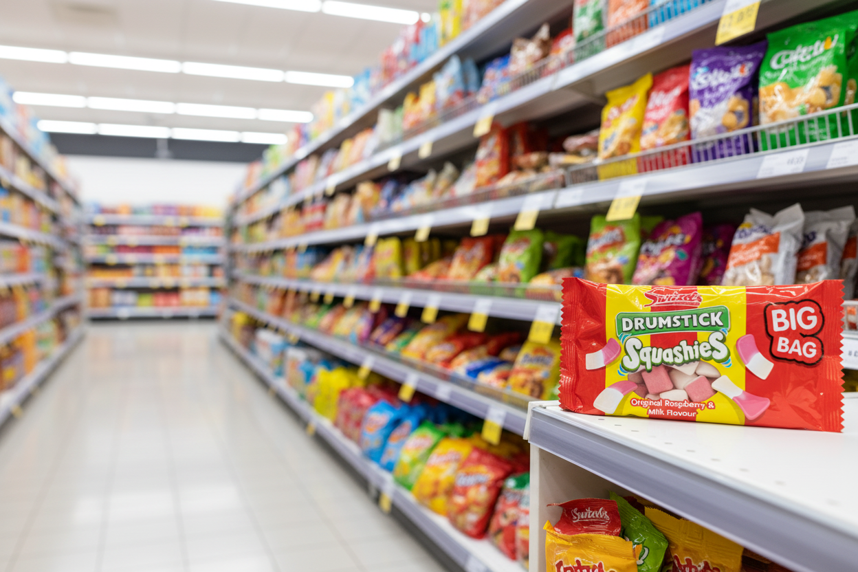 30 X Swizzels Squashies Drumsticks 60Gm