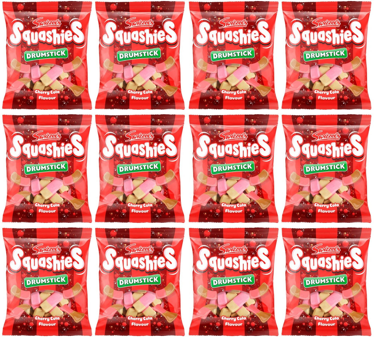 12 X Squashies Cherry Cola - 120Gm