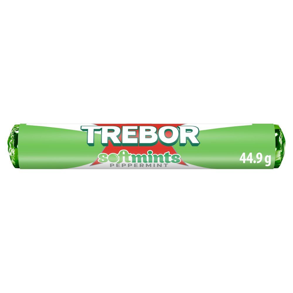 40 x Trebor Softmints Peppermint Mints Roll 44.9G