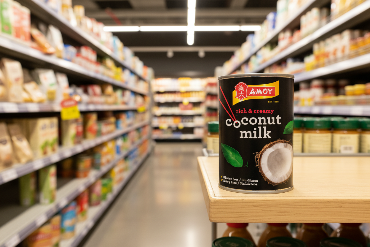 12 x Amoy Coconut Milk 400Ml