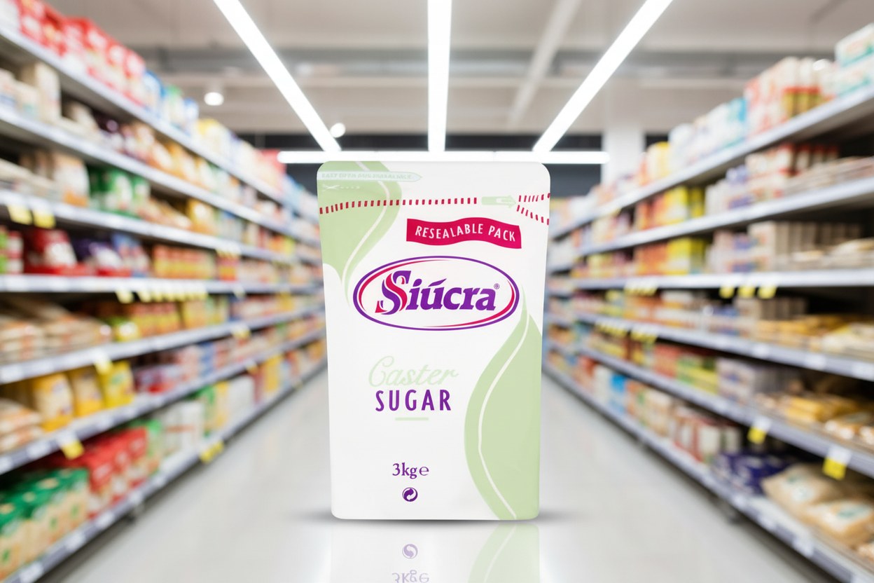 4 x Siúcra Caster Sugar 3Kg