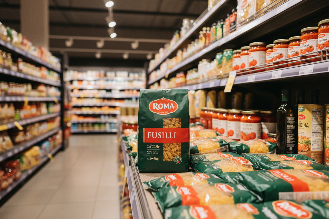 10 x Roma Fusilli Pasta 500G