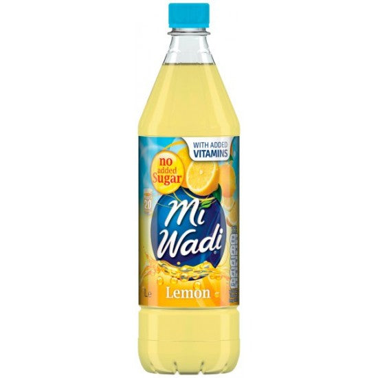 12 x Miwadi Lemon 1L