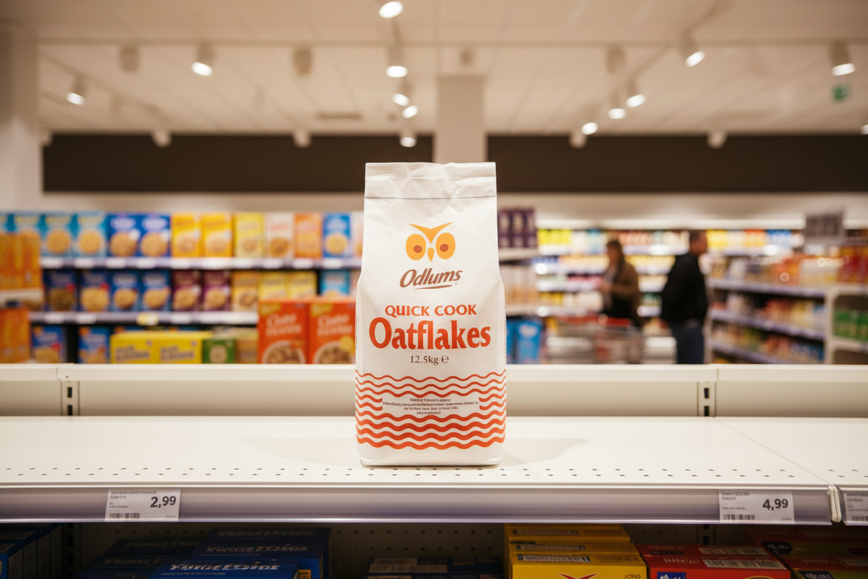 Odlums Quick Cook Oatflakes 12.5Kg