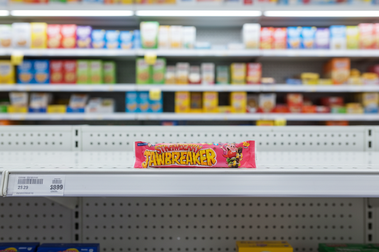 30 x Zed Jaw Breaker Strawberr (4 Packs) 41.3Gm