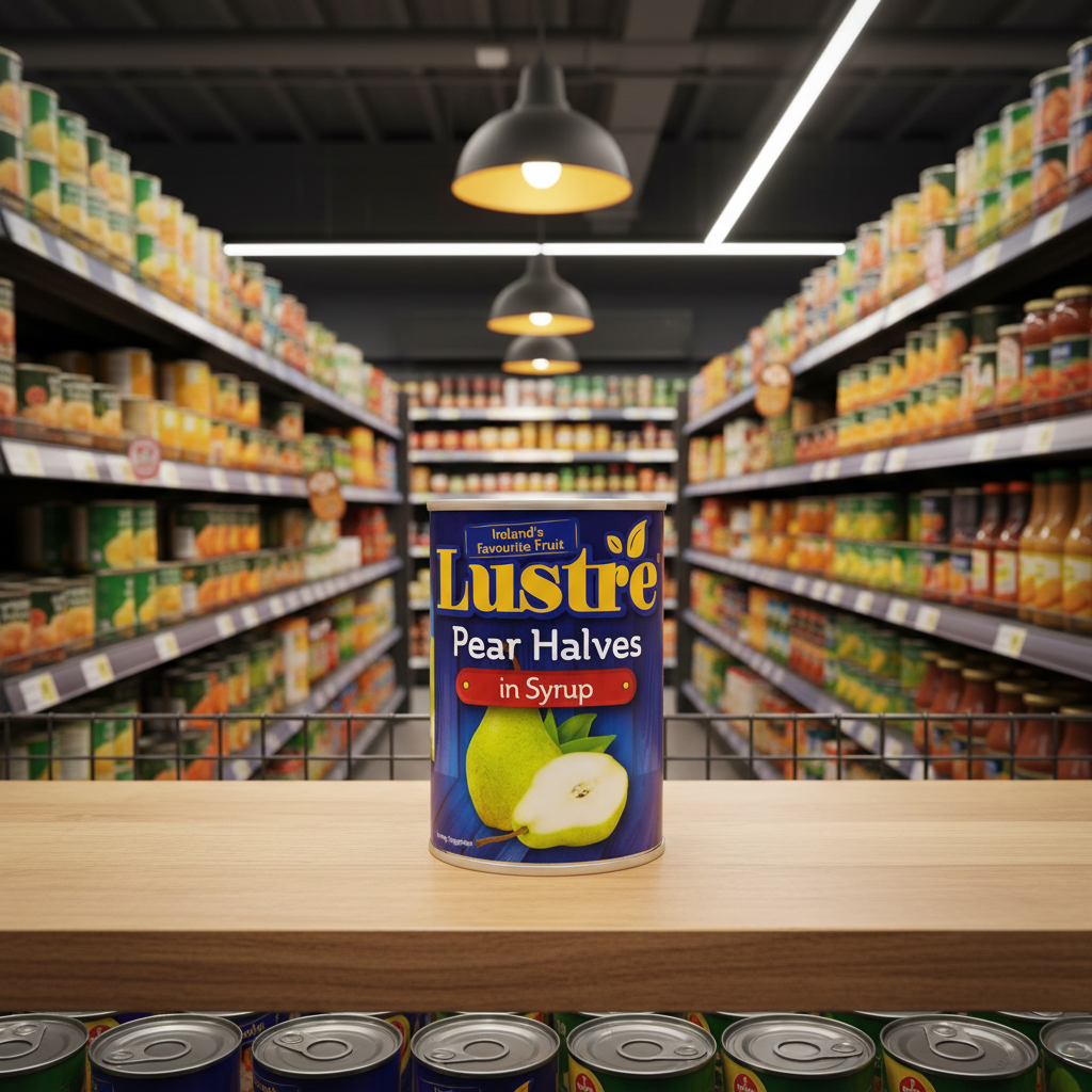 12 x Lustre Pear Halves In Syrup 410G