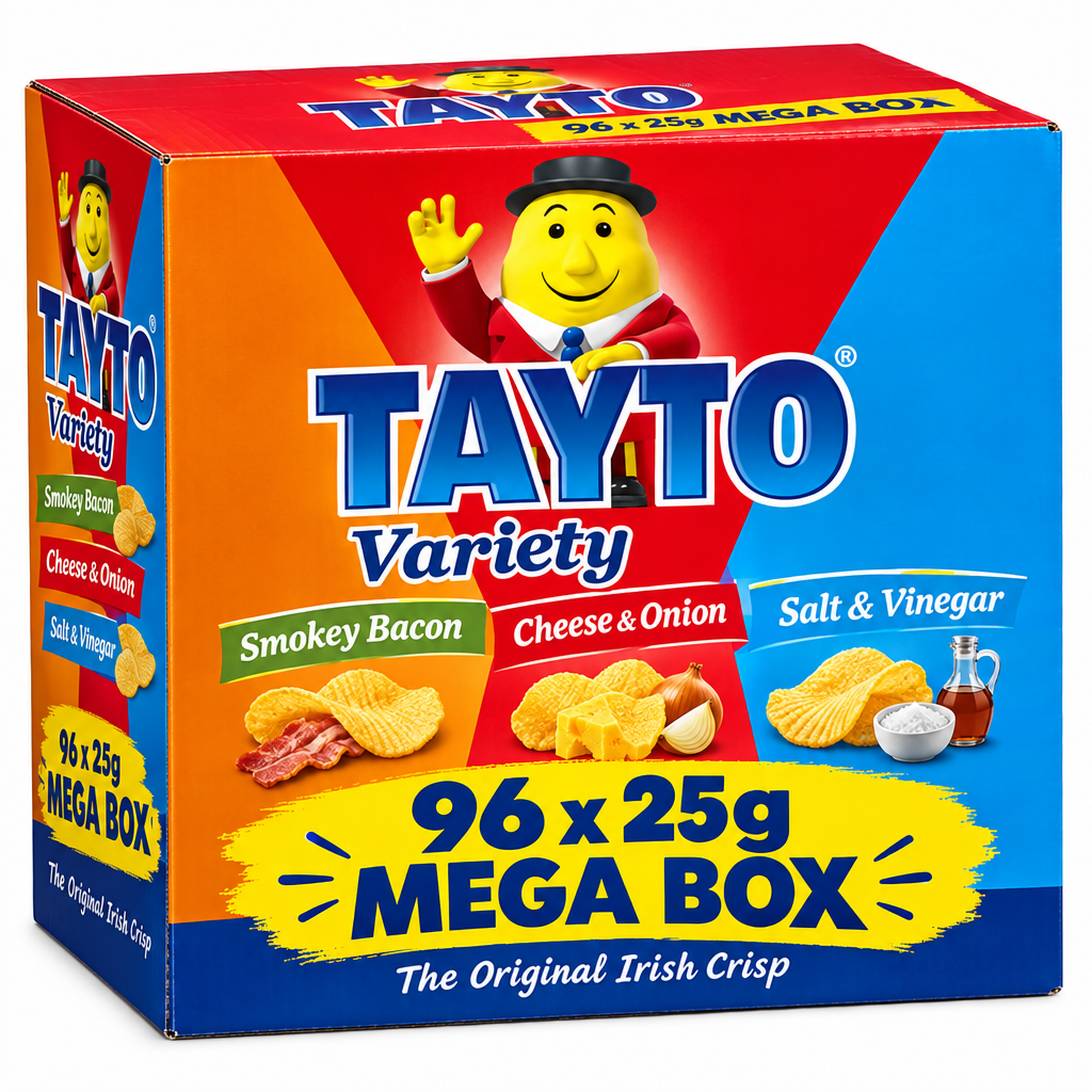 96 x Tayto - Variety 25G
