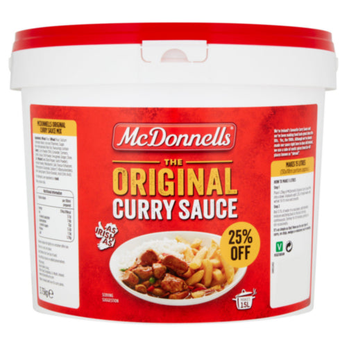 Mcdonnells The Original Curry Sauce 3.75Kg