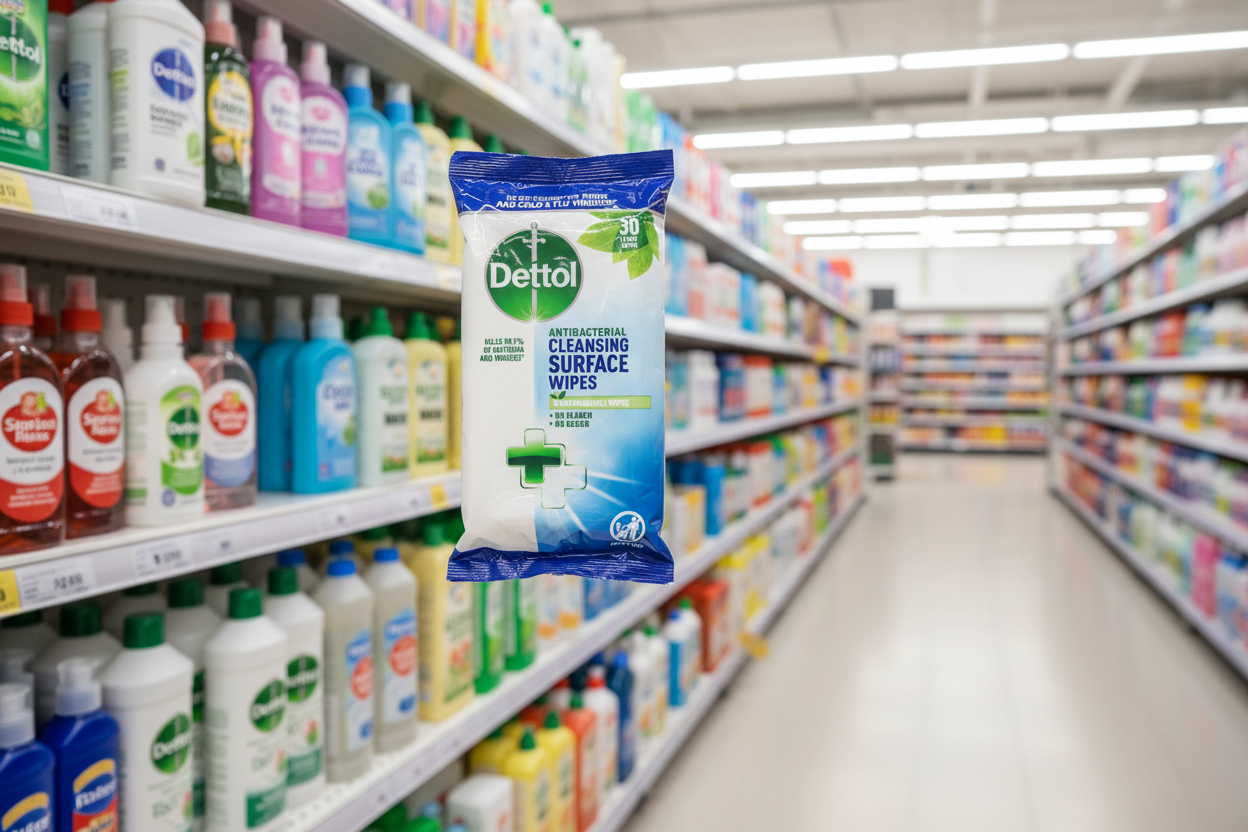 10 X Dettol Cleansing Surface Bio Wipes 30 Pack