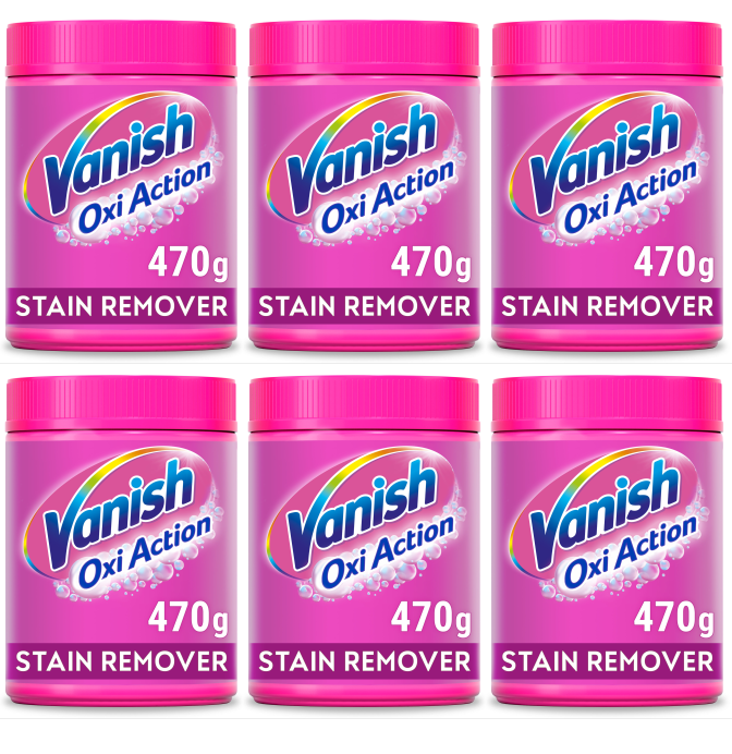 6 x Vanish Oxi Action - 470G