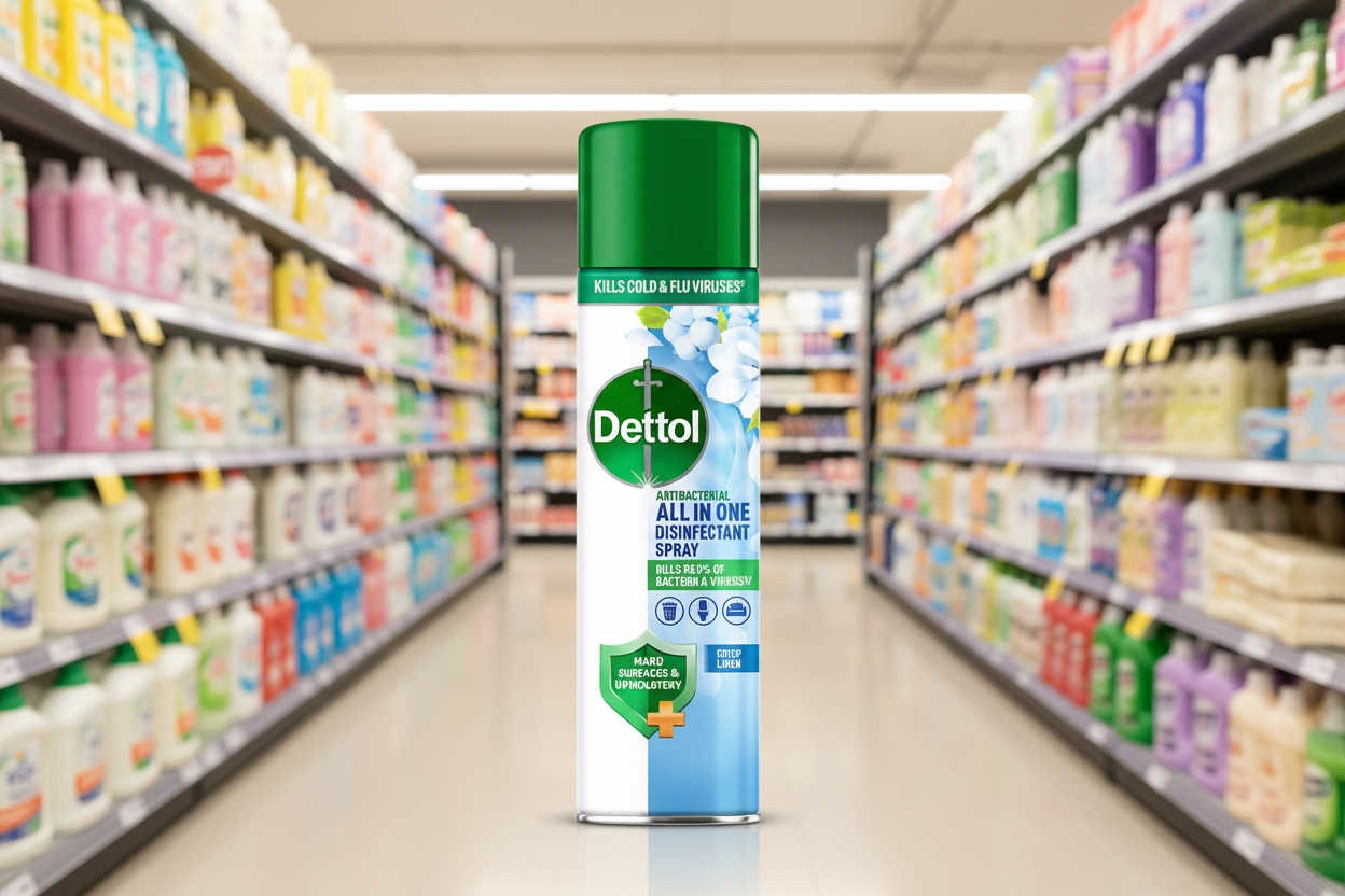 6 x Dettol Disinfectant Spray Crisp Linen - 300ML
