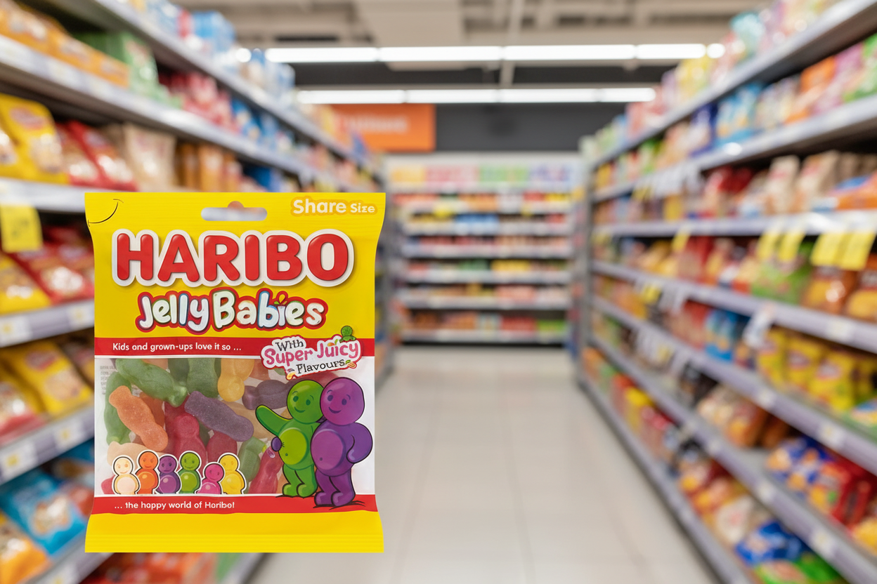 12 x Haribo Jelly Babies 160Gm