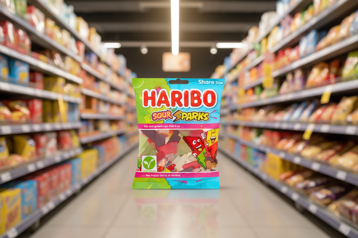 12 x Haribo Sour Sparks - 160GM