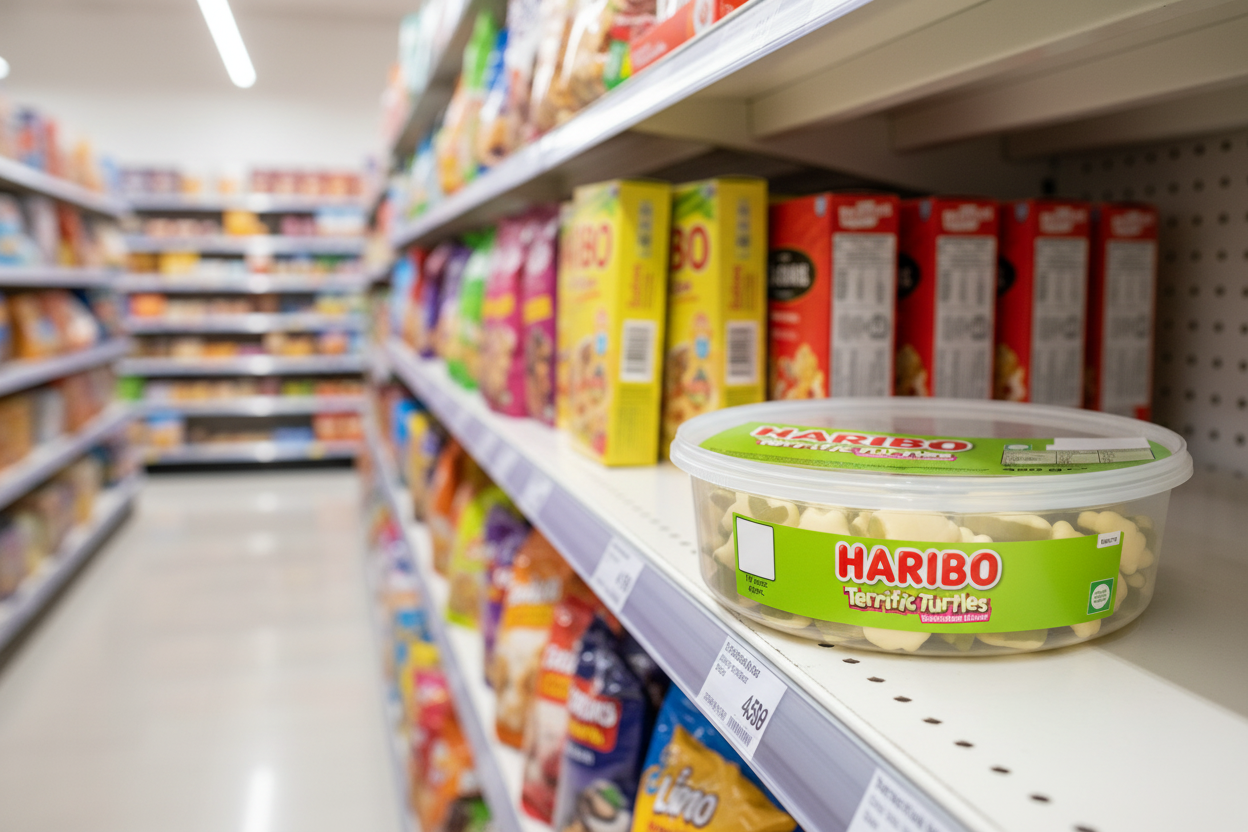 Haribo Terrific Turtles Bubblegum Flavour 480G