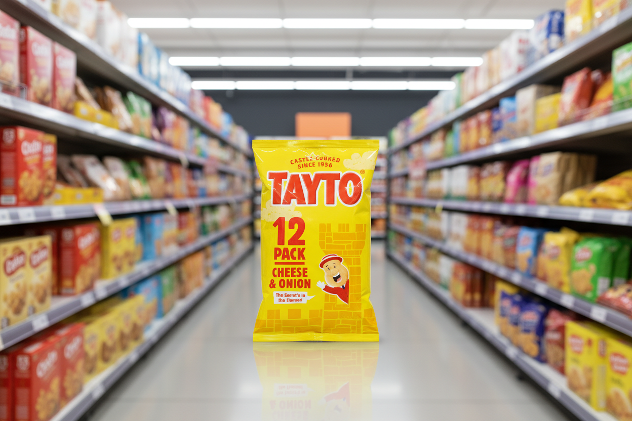 48 x Tayto Cheese & Onion 25g (4x12 Pack)